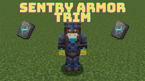 sentry armor trim crafting recipe  Pillager Outpost: Sentry Armor Trim